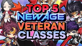 Maplestory TOP 5 Classes for VETERAN Players in New Age [upl. by Imotas262]