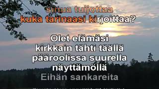 Kirkkain tähti Kreeta  Kansan Karaoke [upl. by Eliak]