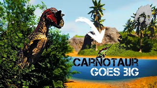 The Carnotaurus horror of the plains  The Isle Evrima [upl. by Tenahs]