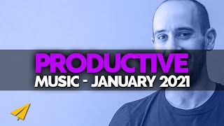 Productive Music Playlist  2 Hours Mix  January 2021  EntVibes [upl. by Annayar125]