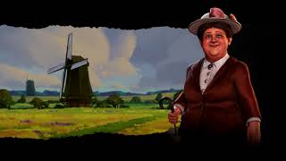 Civilization VI OST  Netherlands Wilhelmina  Ancient Theme  Scarborough Fair [upl. by Ruella]