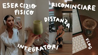 VLOG  Mi Apro Con Voi sugli Esercizi amp le Relazioni💗 Ricominciare le Routines e Star Bene a Milano [upl. by Farica]