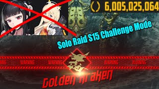 NIKKE Solo Raid S15  Golden Kraken  6B  No D Killer Wife and Tove [upl. by Kilian94]