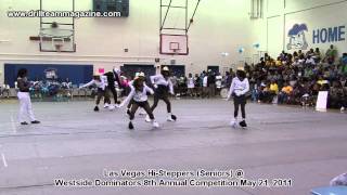 Las Vegas Hi Steppers Seniors  Westside Dominators 8th Annual Competition [upl. by Emilie914]