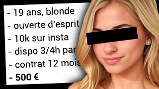 ENQUÊTE  Les très graves dérives des agences OnlyFans [upl. by Gibe]