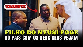 FILHO DO PRESIDENTE NYUSI FOGE DO PAÍS COM OS SEUS BENS E O POVO TOMA O PAÍS EM MOZ [upl. by Solly]