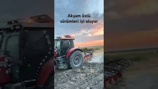 Bize ilaç gibi geliyor tarım agriculture masseyferguson 7718 [upl. by Hayalat]