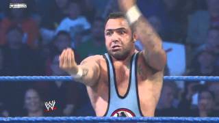 SmackDown Santino Marella amp Vladimir Kozlov vs The Corre [upl. by Bibbie]