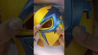 3D printed Spiderman 2099 Helmet Raw filaments only No paint needed Print amp its ready to wear [upl. by Eniloj286]