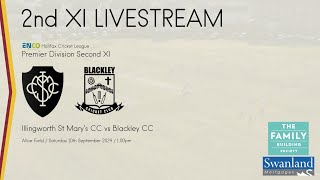 LIVESTREAM Illingworth St Marys CC 2nd XI v Blackley CC 2nd XI [upl. by Weisbart]