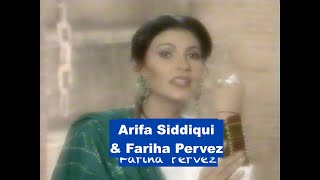 Arifa Siddiqui amp Fariha Pervez  HD  Dhanak TV USA [upl. by Center958]