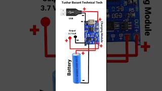 18650 Lithium battery charging system USB DIY Project shorts [upl. by Rafiq]