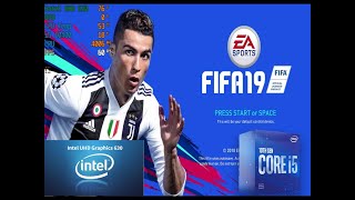 FIFA 19 Intel UHD Graphics 630 FPS Test Intel core i5 10400 [upl. by Portuna]