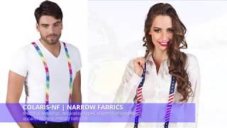 COLARISNF DIGITAL INKJET PRINTING FOR NARROW FABRICS [upl. by Yblocaj793]