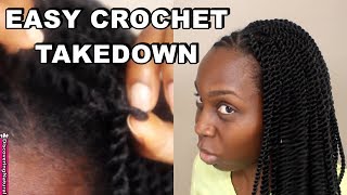 How to Remove Crochet Braids  3 Ways [upl. by Ivel]