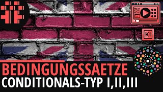 Bedingungssätze Conditionals Typ III und III│Englisch Lernvideo│Learning Level Up KI [upl. by Harden]