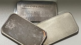 CHECK YOUR ENGELHARD SILVER BARS Did you know THIS about the serial numbers on these vintage bars [upl. by Granlund]