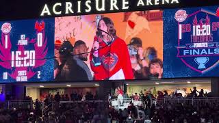 Abi Carter singing live at the Acrisure Arena 62024  American Idol winner 2024 [upl. by Aical]