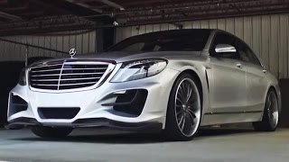 Lorinser MercedesBenz S550 on 22quot Lexani Forged Wheels [upl. by Hallagan]