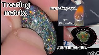 Treating matrix opal and more [upl. by Adnuhsar]