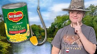 Fishing for MONSTER BREAM with Canned Corn [upl. by Ferdinande]