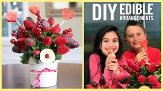 EAT  ❤️DIY Edible Fruit Bouquets [upl. by Anna-Diane]