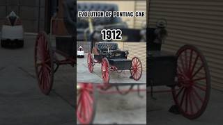 Evolution of Pontiac Car 1907 to 2024 shorts evolution youtubeshorts [upl. by Drais500]