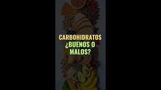 CARBOHIDRATOS ¿BUENOS O MALOS 😮❌😥✍️ [upl. by Adnala]