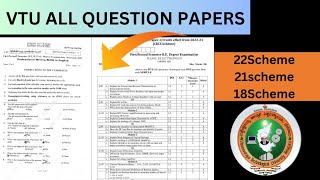 VTU ALL QUESTION PAPERS AVAILABLE 📝👆 [upl. by Argus950]