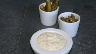 Recette sauce tartare allégée facile [upl. by Kelwunn]