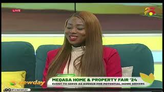 INTERVIEW WITH NAA ASHORKOR ON TV3 NEW DAY WITH  MEQASA HOME AND PROPERTY FAIR 24 [upl. by Lepley]