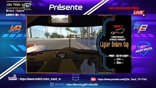 rFactor 2 Ligier Enduro Cup by RFRO  Manche 4  Long Beach  Fr [upl. by Georglana]