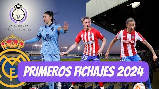 🎙👩 El REAL MADRID FEMENINO ya TIENE los TRES PRIMEROS FICHAJES 2425 [upl. by Caton]