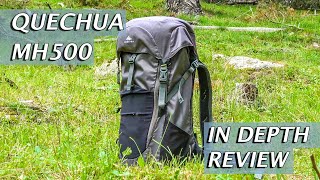 QUECHUA Trekking Backpack MH500 20L Review  Lightweight and BudgetFriendly with Breathable Spine [upl. by Artenehs]