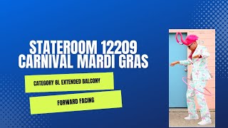 Stateroom 12209 Carnival Mardi Gras [upl. by Modesty]