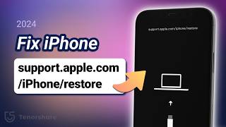 Top 6 Ways to Fix supportapplecomiphonerestore on iPhone  2024 Updated [upl. by Nugesulo]