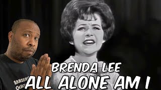 First Time Hearing  Brenda Lee  Alone Am I Reaction [upl. by Nnayhs]