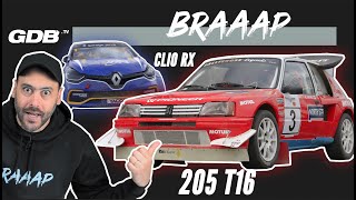 BRAAAP  205 T16 RALLYCROSS on monte dans une voiture de groupe B 🥵 [upl. by Yancey711]