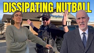 WHO’S THE DISSIPATING NUTBALL NOW KAREN  First Amendment Audit Lancaster OH Part 1 [upl. by Afra]