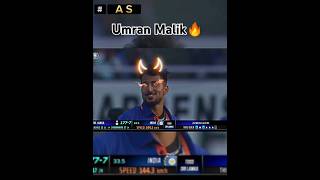 Umran Malik Showing Class Bowling 😱😱🔥🔥shorts trending ytshort youtubeshorts [upl. by Garlanda]