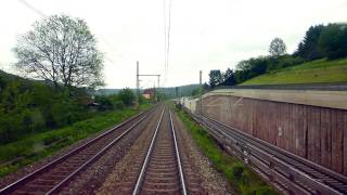 Führerstandsmitfahrt auf der Spessartrampe  lange Version [upl. by Sivek]