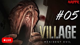 Resident Evil VILLAGE GOLD Edition Walkthrough LIVE 05 [upl. by Atinaj572]