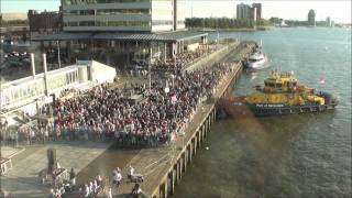 Holland America Line ms Rotterdam Sail Away [upl. by Leaffar454]