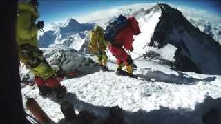 mt everest herbert hellmuth summit day 2013 lhotse face dead avalanche khumbu icefall Hillary Step [upl. by Naujaj]