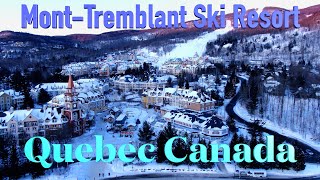 Mont Tremblant Ski Resort in Quebec Canada [upl. by Rabush]