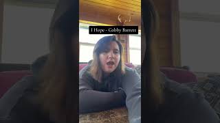 I Hope  Gabby Barrett Cover by Carley Hamilton [upl. by Aires]