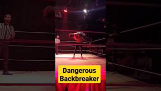 Dangerous Backbreaker wwe prowrestling reels trending youtubeshorts ytshorts viral trending [upl. by Amisoc313]