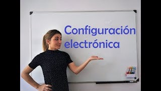 QUÍMICA Configuración electrónica [upl. by Enar]