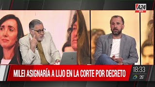 🔴MILEI ASIGNARÍA A LIJO EN LA CORTE POR DECRETO [upl. by Dewayne288]