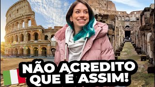 COMO É O COLISEU DE ROMA POR DENTRO conhecendo o subterrâneo e arena [upl. by Euqinobe420]